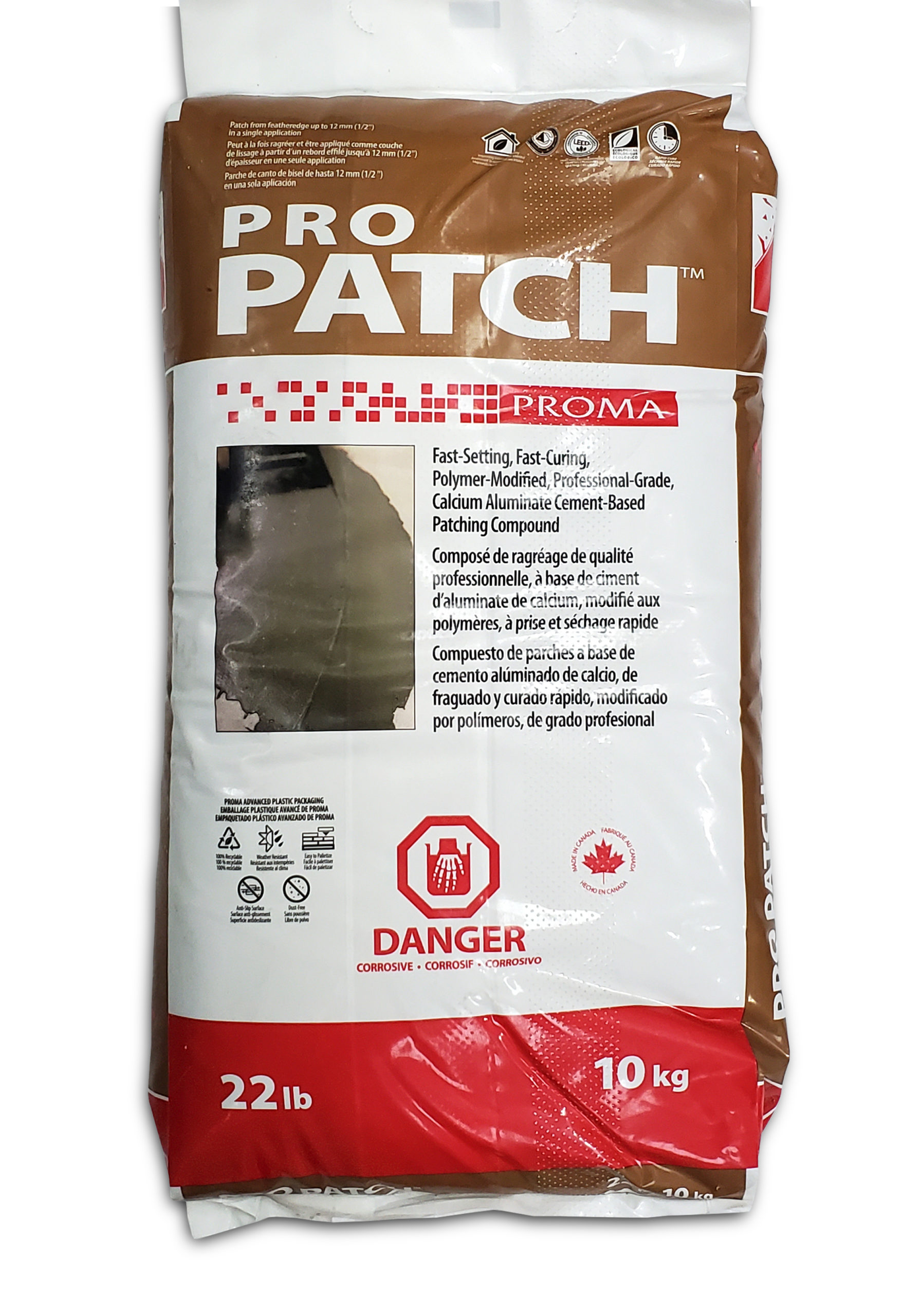 Pro Patch Fast-setting Patching Compound_10kg_22lb