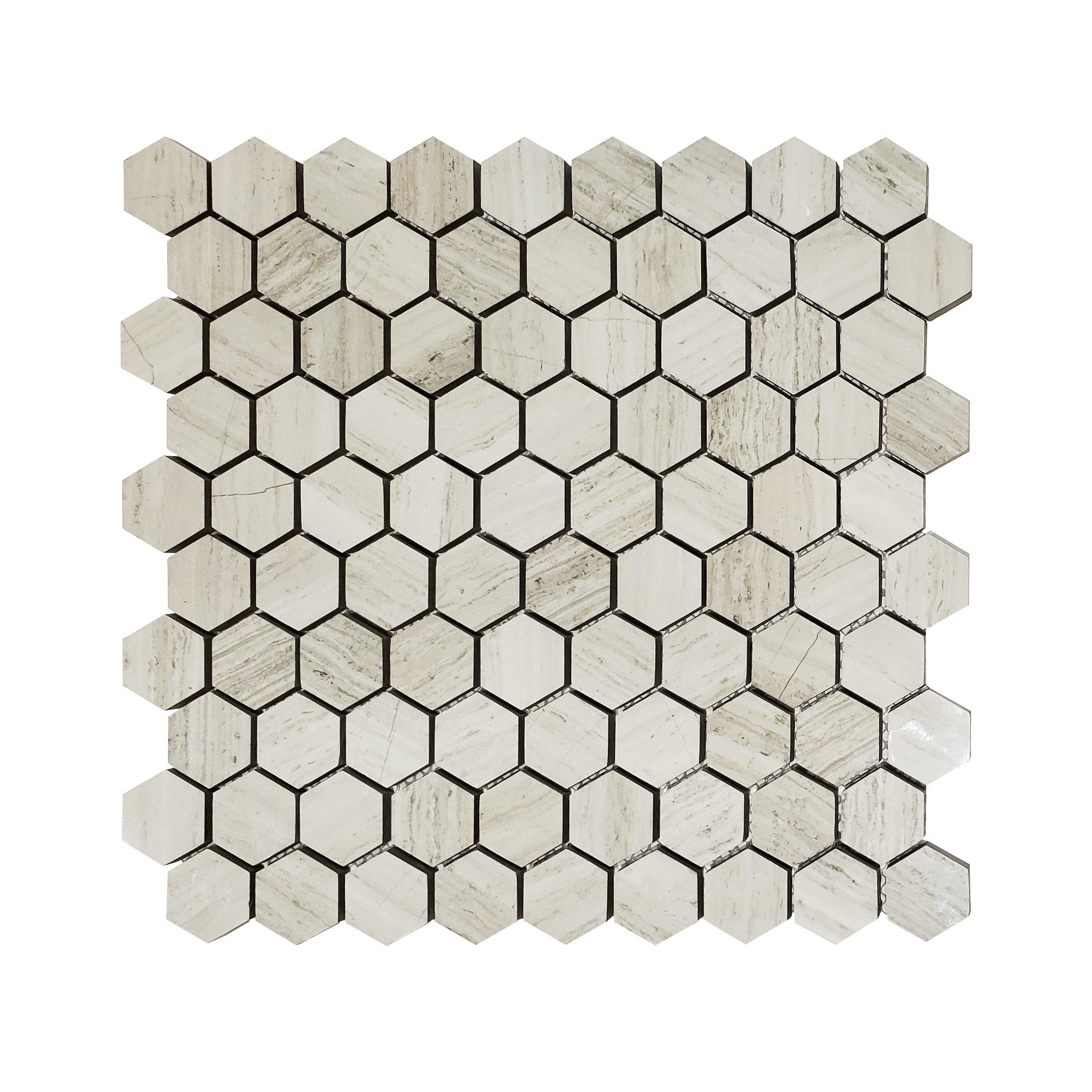 1.25×1.25in Hexagon Mayfair Mosaic_Strada Ash_28.89_16.99
