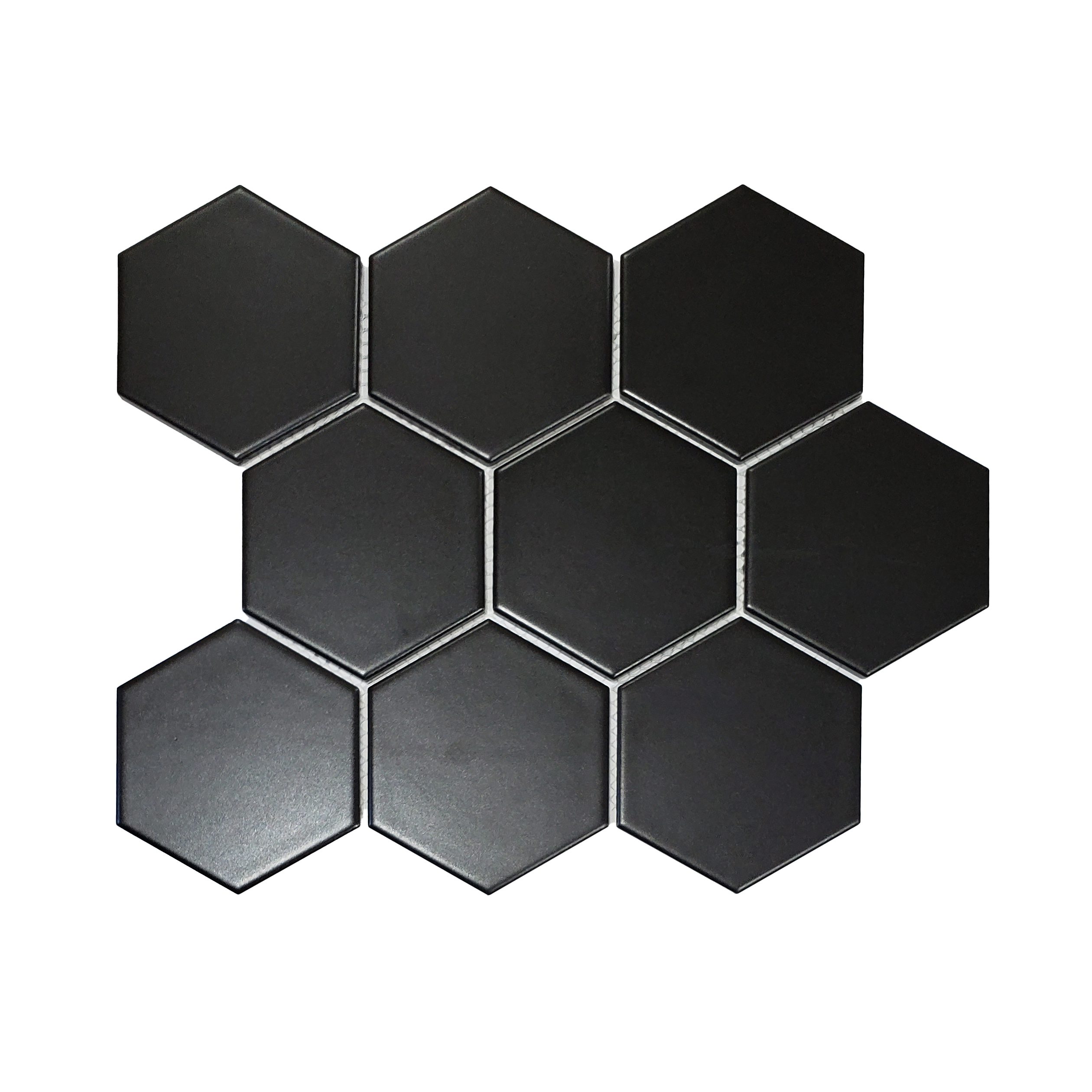 4in Hexagon Matte Mosaic Tiles