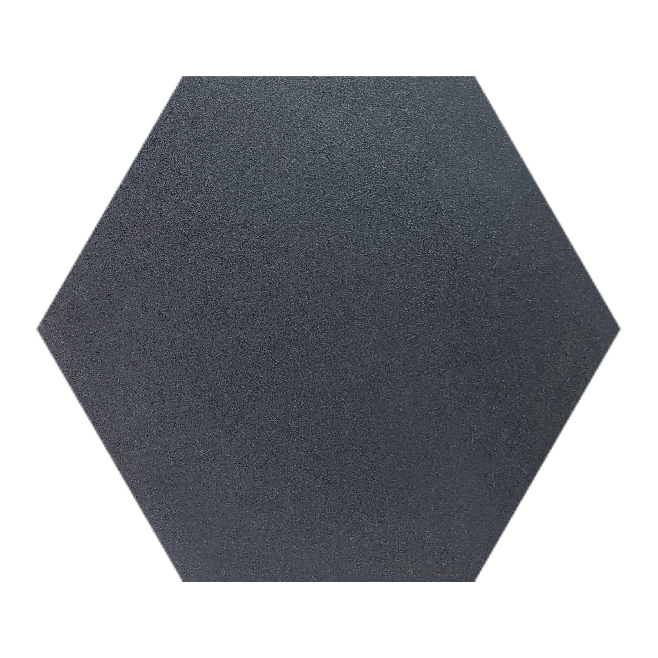 19×22 Hexagon Argos Tile_Black_12.90sfct_20.19_11.89_6.99